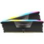 Corsair Vengeance RGB 64GB- DDR5- 6000MHz- 2x32GB- Negru CMH64GX5M2B6000C38