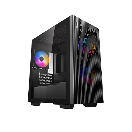 CARCASA DEEPCOOL MATREXX 40 3FS- Mini Tower M-ATX- fara sursa- sticla securizata- 3 x fan- USB 2.0 x 1- USB 3.0 x 1- Jack 3.5mm