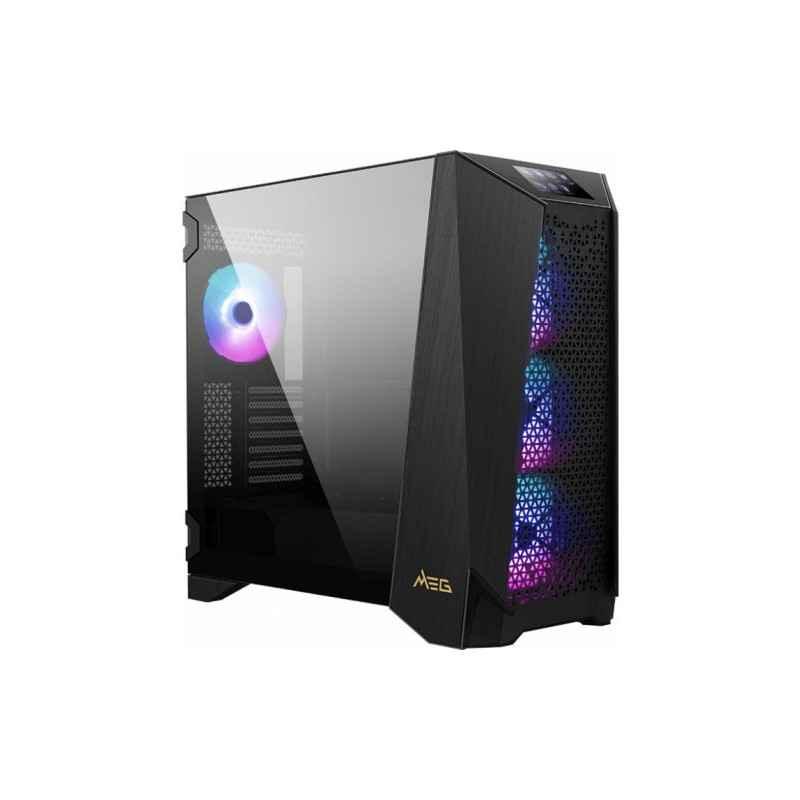 MSI MEG PROSPECT 700R Case E-ATX up to 310mm x 304.8mm ATX mATX 4.3inch Touch Panel Support with A-RGB fans MEG PROSPECT 700Rtim