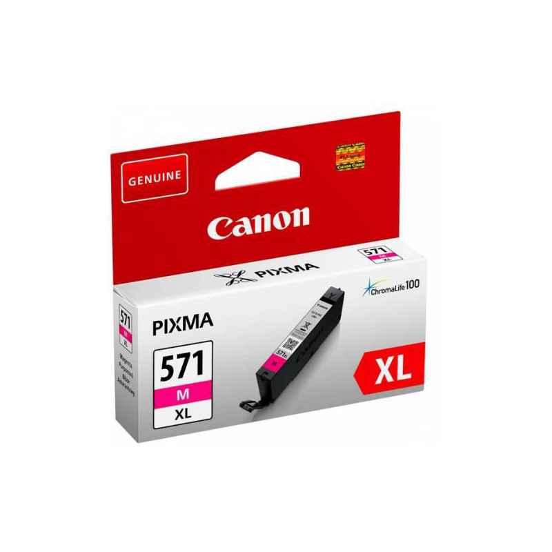Cartus Cerneala Original Canon Magenta- CLI-571XLM- pentru Pixma MG5750-MG5751-MG6850-MG6851-MG7750-MG7751-MG7752-TS5050-TS5051-