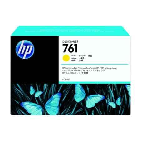 Cartus Cerneala Original HP Yellow- nr.761- pentru DesignJet T7100-T7200- -timbru verde 0.15 lei)- CM992A