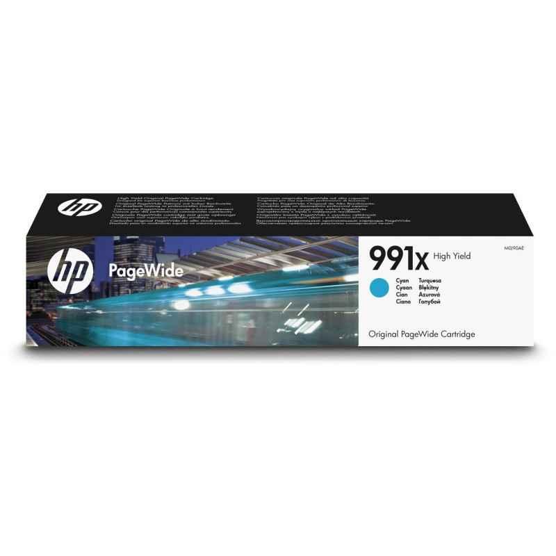 Cartus Cerneala Original HP Cyan- nr.991X- pentru PageWide 750-772-777- 16K-timbru verde 0.15 lei)- M0J90AE