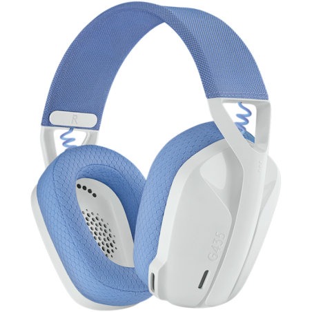 LOGITECH G435 LIGHTSPEED Wireless Gaming Headset - WHITE - 2.4GHZ - EMEA - 914- 981-001074timbru verde 0.8 lei)