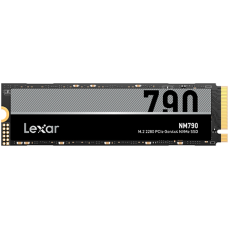 Lexar 2TB High Speed PCIe Gen 4X4 M.2 NVMe- up to 7400 MB/s read and 6500 MB/s write- EAN: 843367130290 LNM790X002T-RNNNG