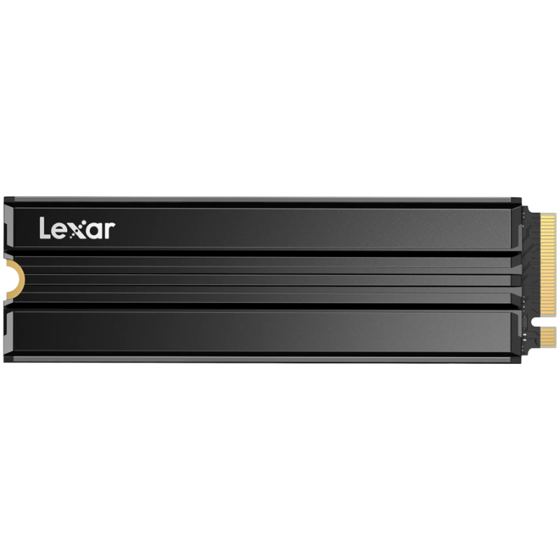 Lexar 4TB High Speed PCIe Gen 4X4 M.2 NVMe- up to 7400 MB/s read and 6500 MB/s write with Heatsink- EAN: 843367131518 LNM790X004