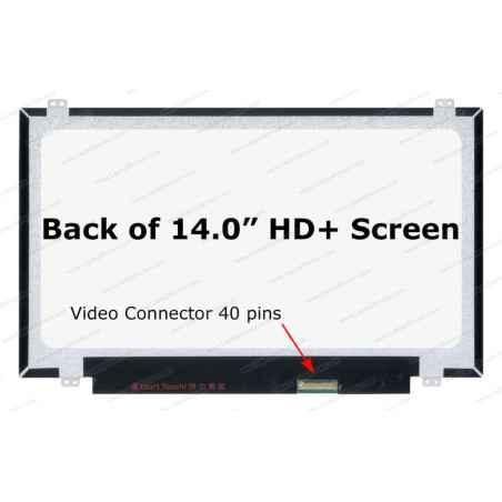 Laptop display 14.0 inch slim HD++ 1600x900 N140FGE-LA2 with brakets 40 pin