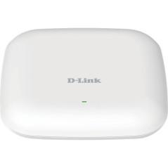 ACCESS POINT D-LINK wireless 1300Mbps- Gigabit- 2 antene interne- IEEE802.3af PoE- Dual Band AC1300- Wave 2- DAP-2610timbru verd