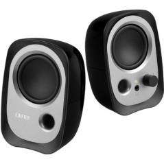 BOXE EDIFIER 2.0- RMS: 4W2 x 2W)- bass reflex port- USB power- black- R12U timbru verde 0.8 lei)