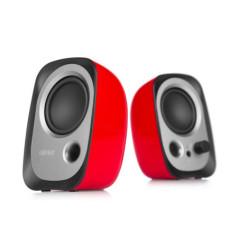 BOXE EDIFIER 2.0- RMS: 4W2 x 2W)- bass reflex port- USB power- red- R12U-RD timbru verde 0.8 lei)