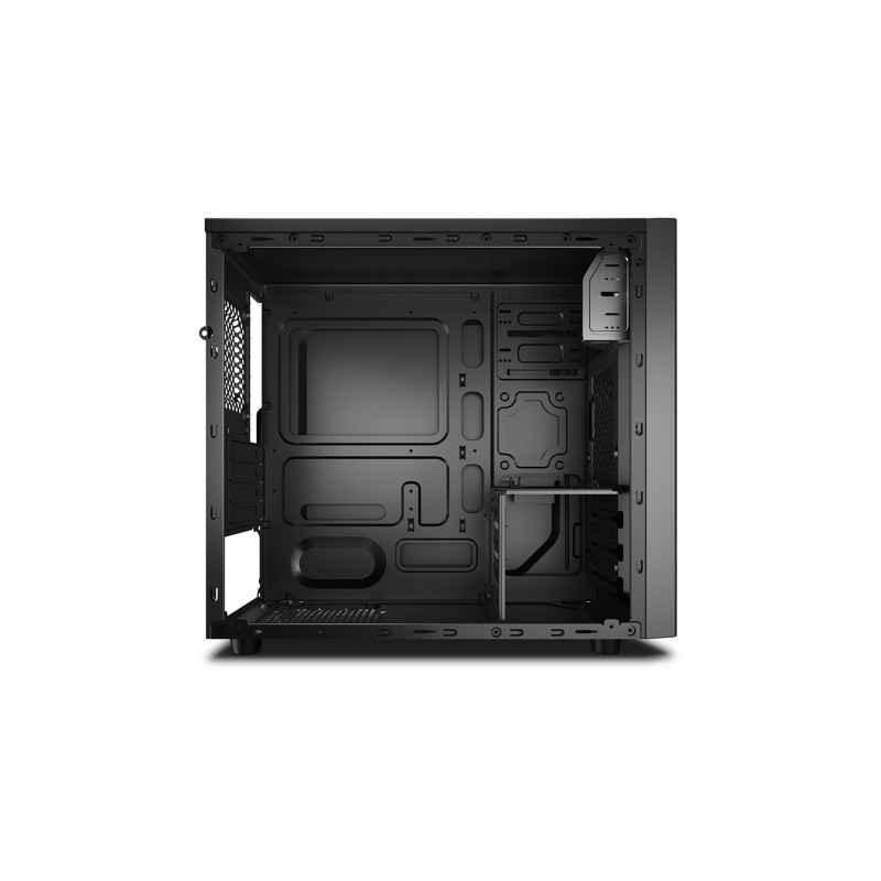 CARCASA DEEPCOOL- Mini Tower- M-ATX- fara sursa- 1 x fan- USB 3.0 x 1- USB 2.0 x 1- Jack 3.5mm x 2- negru- MATREXX 30 SI- DP-MAT