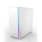 CARCASA PCCOOLER- Middle Tower- mATX- ITX- fara sursa- sticla securizata- 1 ventilator inclus ARGB- alb- USB 3.2 gen 1 x 1- USB