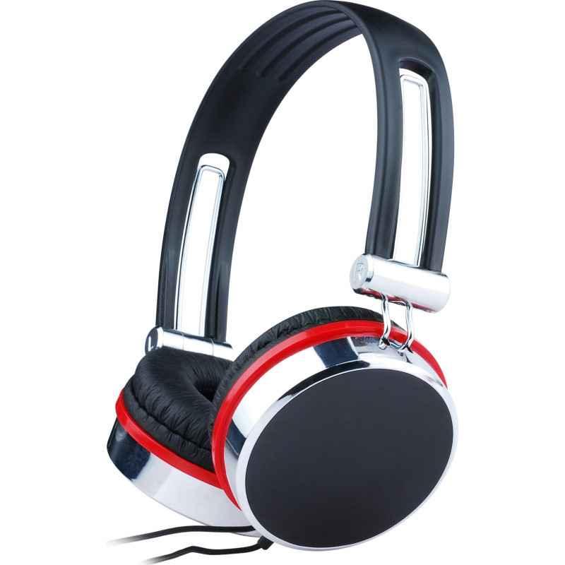 CASTI Gembird- cu fir- standard- utilizare multimedia- microfon pe fir- conectare prin Jack 3.5 mm x 2- negru / argintiu- MHS-90