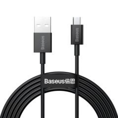 CABLU alimentare si date Baseus Superior- Fast Charging Data Cable pt. smartphone- USB la Micro-USB 2A- 2m- negru CAMYS-A01timbr