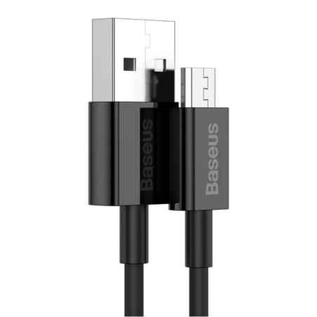 CABLU alimentare si date Baseus Superior- Fast Charging Data Cable pt. smartphone- USB la Micro-USB 2A- 2m- negru CAMYS-A01timbr