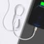 CABLU alimentare si date Baseus Cafule Metal- Fast Charging Data Cable pt. smartphone- USB la Lightning Iphone 2.4A- braided- 1m