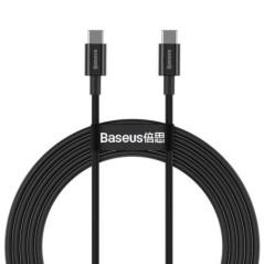 CABLU alimentare si date Baseus Superior- Fast Charging Data Cable pt. smartphone- USB Type-C la USB Type-C 100W- 2m- negru CATY