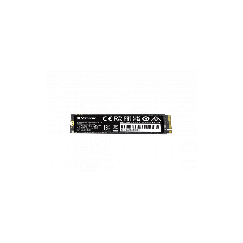 SSD Verbatim Vi5000 PCIE4 NVME M.2 SSD 1TB 31826