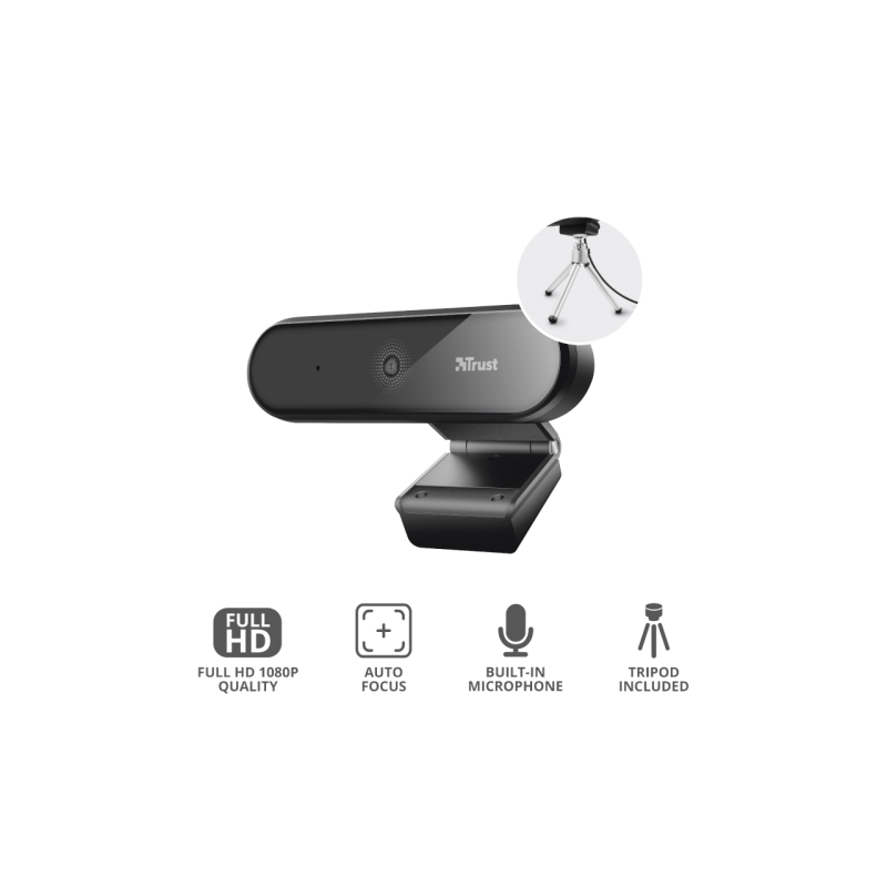 CAMERE web Trust Tyro Full HD Webcam 23637timbru verde 0.18 lei)