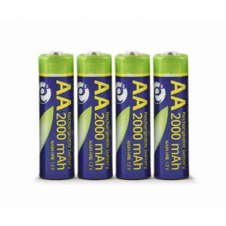 ACUMULATOR GEMBIRD AAR6)- 1.2V NiMH 2000mAh- 4 buc.- EG-BA-AA20R4-01timbru verde 0.16 lei)