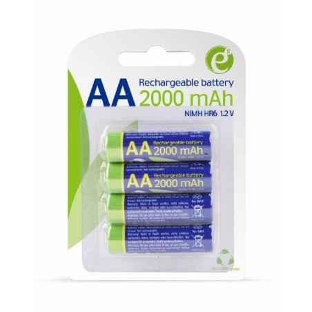 ACUMULATOR GEMBIRD AAR6)- 1.2V NiMH 2000mAh- 4 buc.- EG-BA-AA20R4-01timbru verde 0.16 lei)