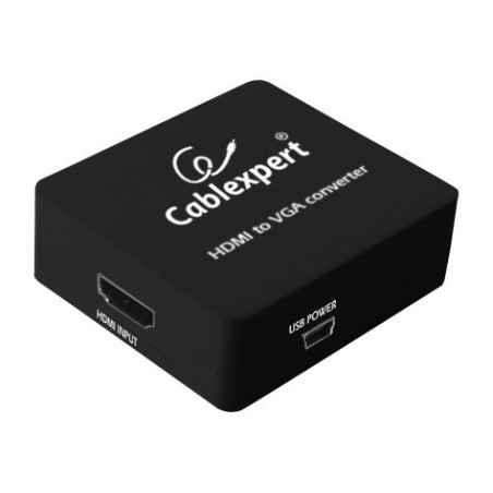 ADAPTOR video GEMBIRD- splitter HDMIM) la VGAM) Jack 3.5mmM)- rezolutie maxima Full HD1920 x 1080) la 60Hz- USB power- black- D