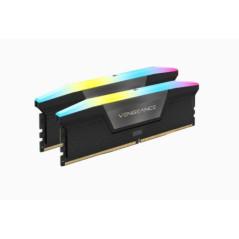 Memorie DDR Corsair VENGEANCE RGB DDR5 32GB frecventa 5600 Mhz- 16GB x 2 module- radiator- iluminare RGB- latenta CL36- CMH32GX5