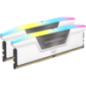 Corsair Vengeance RGB 64GB2x32GB)- DDR5- 5200MHz- CL40- 2x32GB- 1.25V Intel XMP- Alb CMH64GX5M2B5200C40W