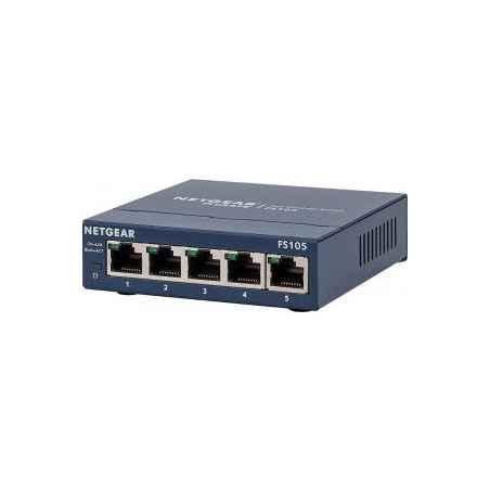 Business-Class Desktop Switch FS105 NETGEAR 5-Port 10/100 ProSAFE FS105