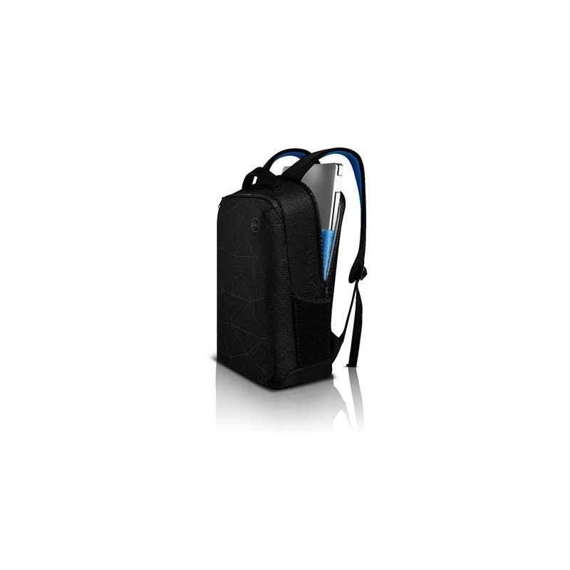 RUCSAC DELL- pt. notebook de max. 15 inch- 1 compartiment- buzunar frontal - buzunar lateral x 2- waterproof- nylon- negru- 460-