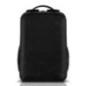 RUCSAC DELL- pt. notebook de max. 15 inch- 1 compartiment- buzunar frontal - buzunar lateral x 2- waterproof- nylon- negru- 460-