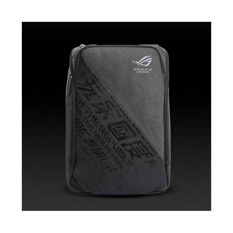 RUCSAC ASUS- pt. notebook de max 15.6 inch- 1 compartiment- fara buzunare- 720 g- poliester- gri- 90XB0510-BBP000
