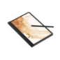 Galaxy Tab S8, Note View Cover, Black EF-ZX700PBEGEU