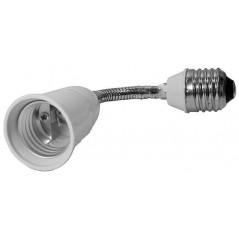 Prelungitor dulie, cu brat flexibil - dulie E27 - E27