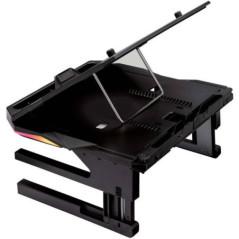 STAND NOTEBOOK VERBATIM PORTUS X2 RGB 17 NEGRU 48843