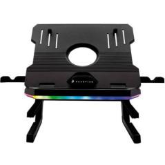 STAND NOTEBOOK VERBATIM PORTUS X2 RGB 17 NEGRU 48843