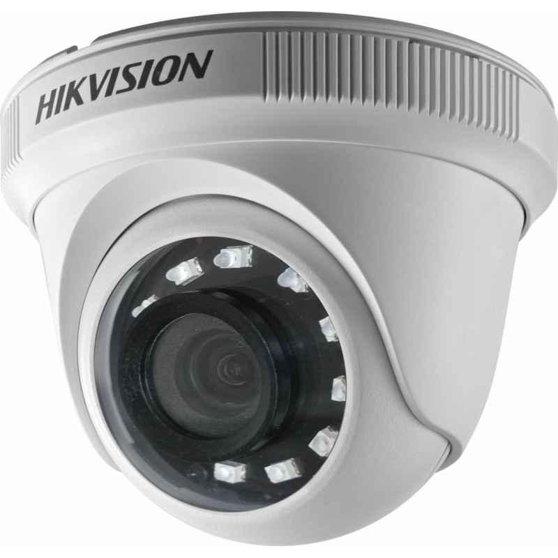 CAMERA supraveghere HIKVISION turret- pt. exterior- dist. IR 20 m- lentila fixa 2.8 mm- 2 Mpx- cu fir- carcasa plastic- DS-2CE56
