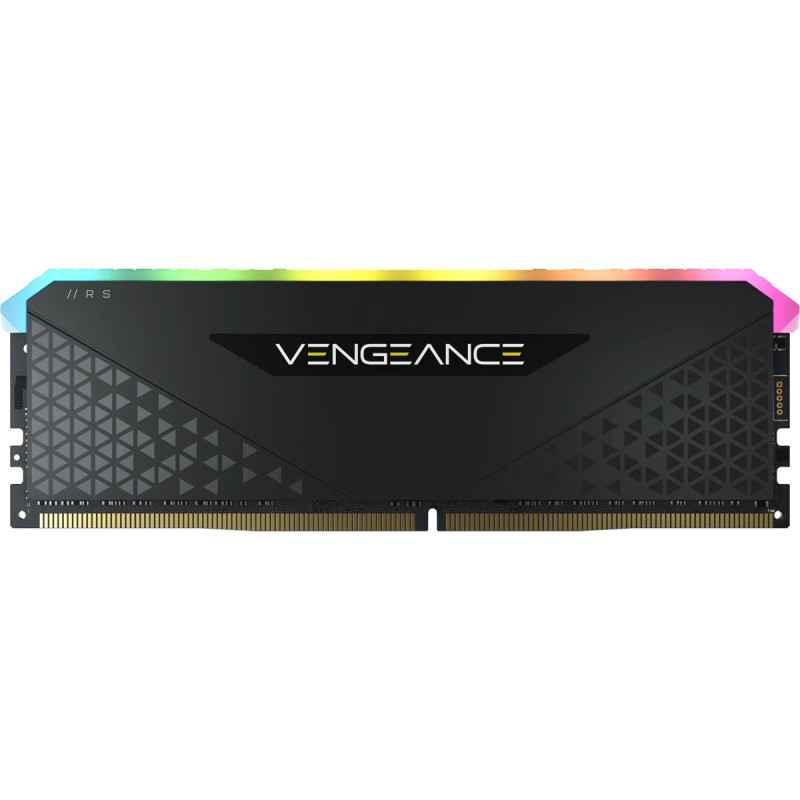 Memorie DDR Corsair DDR4 16 GB- frecventa 3200 MHz- 1 modul- radiator- iluminare RGB- CMG16GX4M1E3200C16