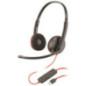 CASTI PLNTR BLACKWIRE-C3220 USB-C- 209749-201timbru verde 0.8 lei)
