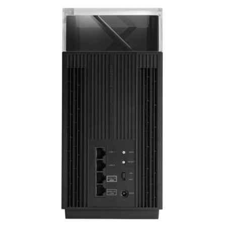 ASUS ZenWiFi Pro ET12 2 pack Wireless-AXE11000 Tri Band 2.5Gigabit Router 802.11 a/b/g/n/ac/ax/wifi6E 90IG05Z0-MO3A20timbru verd