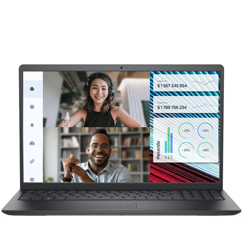 NOTEBOOK Dell Vostro 3520-15.6FHD(1920x1080)AG 120Hz -Intel Core i5-1235U-16GB(2x8) DDR4-1TB-noDVD-Intel Iris Xe Graphics-Win11P