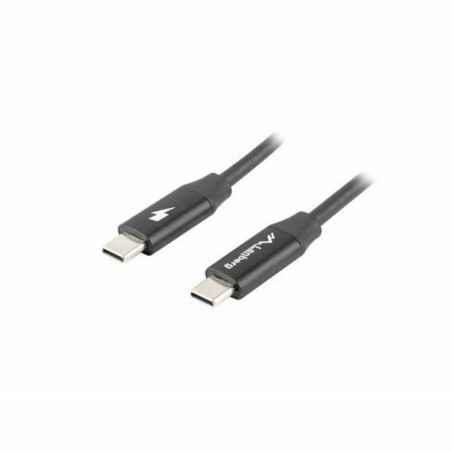 Cablu USB-C Lanberg CA-CMCM-40CU-0005-BK 0,5 m