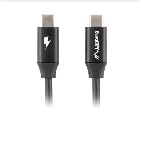Cablu USB-C Lanberg CA-CMCM-40CU-0005-BK 0,5 m
