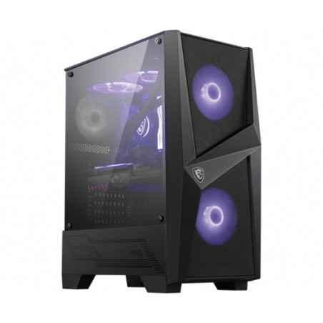 CARCASA MSI Middle Tower- ATX- MAG FORGE 100M- fara sursa- sticla securizata- fan x 3- USB 3.2 gen 1 x 2- Jack 3.5 mm x 2- mesh