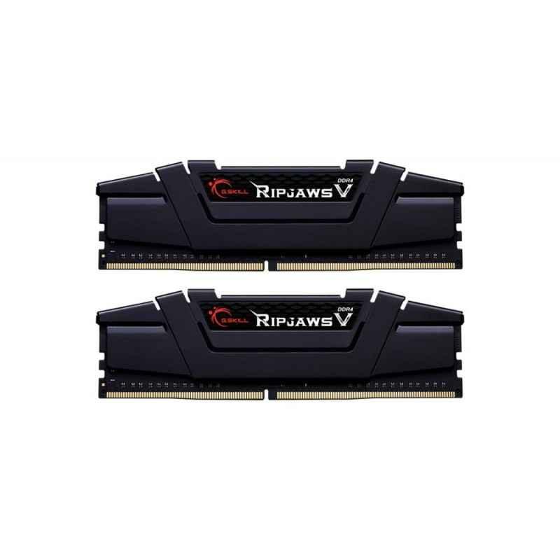 Memorie DDR G.Skill - gaming Ripjaws V DDR4 32GB frecventa 4400 MHz- 16GB x 2 module- radiator- latenta CL19- F4-4400C19D-32GVK