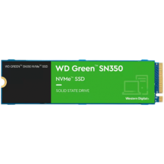 SSD WD Green SN350 250GB M.2 2280 PCIe Gen3 x4 NVMe TLC- Read/Write: 2400/1500 MBps- IOPS 160K/150K- TBW: 40 WDS250G2G0C