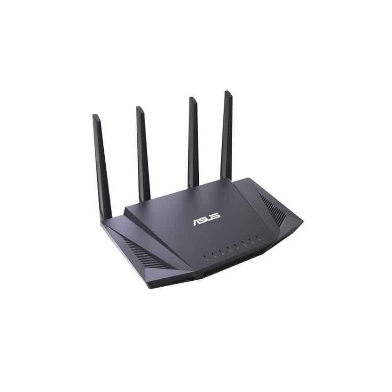 ROUTER ASUS wireless- 3000 Mbps- porturi Gigabit x 4- antena externa x 4- AX3000- dual band- RT-AX58Utimbru verde 0.8 lei)