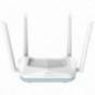 ROUTER D-Link wireless AX1500-1 x WAN Gigabit- 3 porturi LAN Gigabit- 2.4 Ghz/5 Ghz dual band- 4 antene externe- WI-FI 6 R15timb