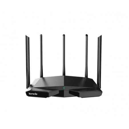 ROUTER Tenda wireless AX5700Mbps-1 x WAN Gigabit- 3 porturi LAN Gigabit- 2.4 GHz/5 GHz/6 Ghz tri band- 5 antene externe- WI-FI 6