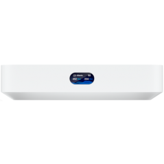UBIQUITI Compact UniFi Cloud Gateway with a full suite of advanced routing and sec features-Manages 30 UniFi devices and 300 cli
