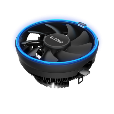 COOLER PCCOOLER- skt universal- racire cu aer- vent 120 mm - 1- 1800 rpm- blue LED E126M Btimbru verde 08 lei
